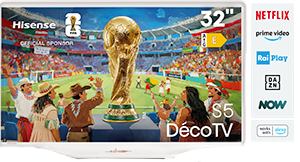Déco TV 32” Full HD