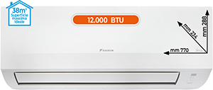 CLIMATIZZATORE MONO SPLIT 12.000 BTU ATXC35EARXCEKIT SERIE NEW EVO