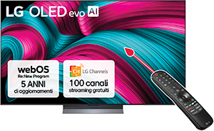 65” OLED evo AI Serie C5 OLED65C55