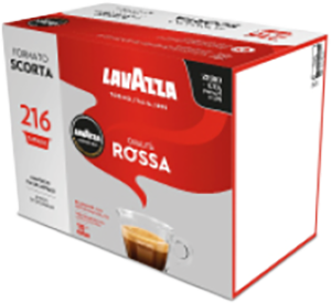 CAPSULE CAFFÈ A MODO MIO QUALITA’ ROSSA 216 PZ.