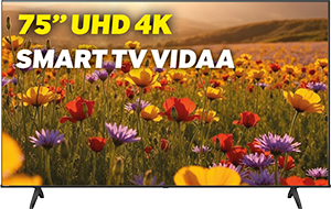 TV LED 75” UHD 4K 75A69Q