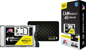 CAM TIVUSAT 4K ULTRA HD BUNDLETVSAT4K