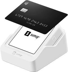 LETTORE DI CARTE SUMUP SOLO + BASE + SIM