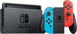 CONSOLE NINTENDO SWITCH 1.1 JOY-CON ROSSO/BLU NEON