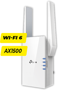 RANGE EXTENDER ONEMESH WI-FI AX1500 RE505X