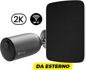 TELECAMERA A BATTERIA E PANNELLO SOLARE