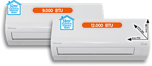 CLIMATIZZATORE DUAL SPLIT 9.000+12.000 BTU 2AMXF402535 SERIE CLASSIC