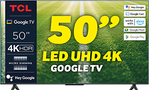 TV LED 50” UHD 4K 50P69K