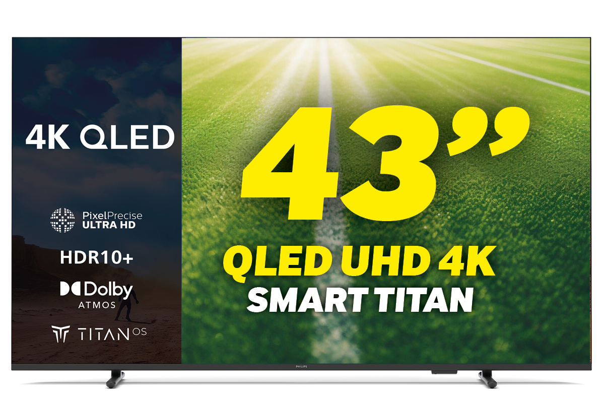 TV QLED 43” UHD 4K 43PUS7810
