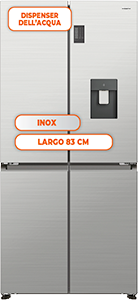 FRIGO QUATTRO PORTE EZMD818TDXH