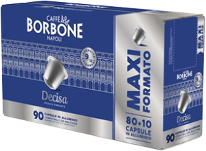 CAPSULE CAFFE NESPRESSO ALLUMINIO DECISA 80+10PZ RESPRESSODECISA