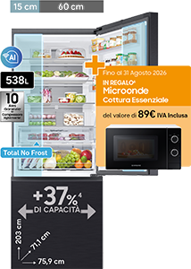 Frigorifero Combinato F1rst 75 AI RB53DG703CB1