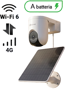 Telecamera Wi-Fi HB8 LITE 4G KIT