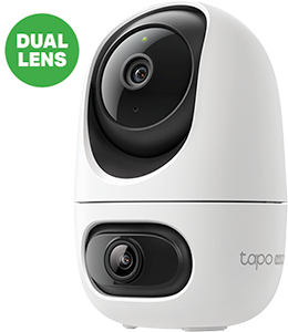 Telecamera Wi-Fi motorizzata Dual -Lens Indoor 2K 3MP TC245D