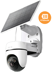 Telecamera motorizzata con pannello solare Wi-Fi 2K 3MP TC90 KIT