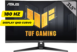 MONITOR 32” GAMING CURVO TUF GAMING VG32WQ3B