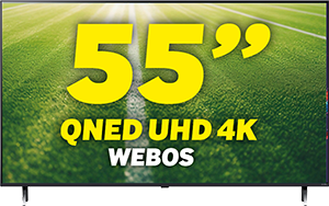 TV QNED 55” UHD 4K 55QNED80A6A