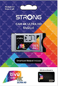 CAM 4K ULTRAHD TIVUSAT + SMARTCARD TIVUSAT