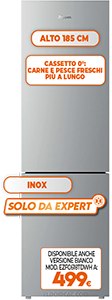 FRIGO COMBINATO EZFC618TDXH