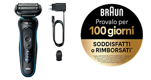 Braun Rasoio Elettrico Serie5 52-B1000s