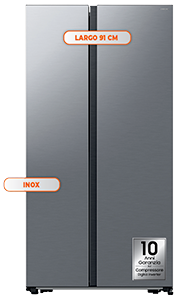 FRIGO SIDE BY SIDE RS57DG400EM9EF
