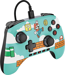 CONTROLLER CABLATO PER NINTENDO SWITCH 1 E 2