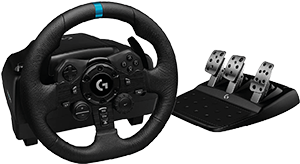VOLANTE DA CORSA E PEDALI TRUE FORCE G923 PER PC E CONSOLE