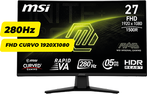 MONITOR GAMING CURVO 27” MAG 274CXF