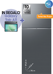 Frigorifero Doppia Porta EcoFlex® AI RT38CG6624S9