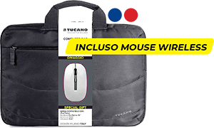 BORSA PER NOTEBOOK DA 15.6” + MOUSE WIRELESS
