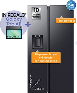 Frigorifero Side by Side Air•Space AI RS70F64KEFEF