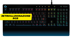 TASTIERA GAMING WIRED G213 PRODIGY