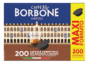 CAPSULE CAFFÈ COMPATIBILI A MODO MIO MISCELA DECISA 200PZ AMSNERADECISA