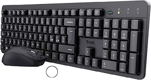 TASTIERA+MOUSE WIRELESS SILENZIOSI ODY II