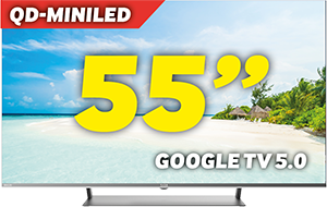 TV QD-MINILED 55” UHD 4K SA55M91GTV