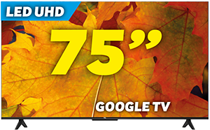 TV LED 75” UHD 4K 75P69K
