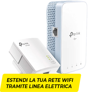 KIT POWERLINE AV1000 + WI-FI AC1200 CON PORTA GIGABIT