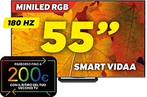 TV MINILED RGB 55” UHD 4K 55UR8S