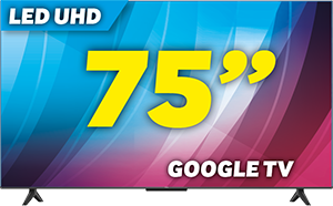 TV LED 75” UHD 4K 75P6L