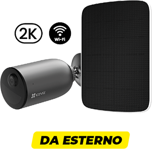 EB3 TELECAMERA A BATTERIA E PANNELLO SOLARE