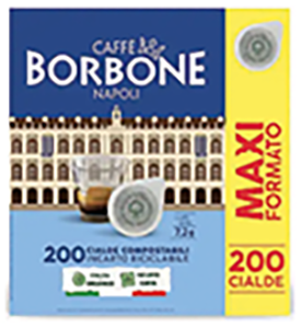 CIALDE CAFFÈ ESPRESSO MISCELA DECISA 200PZ 44 BNERADECISA