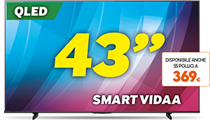 TV QLED 43” UHD 4K 43E79S