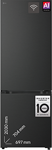 Frigorifero combinato GBBW726DEV