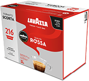 CAPSULE CAFFÈ A MODO MIO QUALITA’ ROSSA 216 PZ