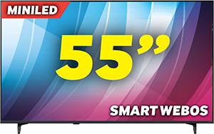 TV MINI LED 55”UHD 4K 55QNED70B6C