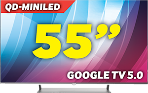 TV QD-MINILED 55” UHD 4K SA55M91GTV