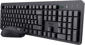 TASTIERA+MOUSE WIRELESS SILENZIOSI ODY II