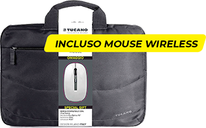 BORSA PER NOTEBOOK DA 15.6” + MOUSE WIRELESS