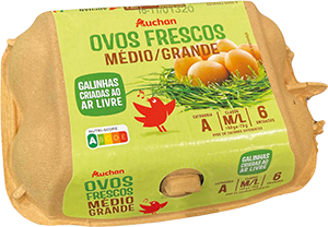 OVOS GALINHA AO AR LIVRE AUCHAN
