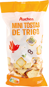 MINI TOSTAS DE TRIGO AUCHAN